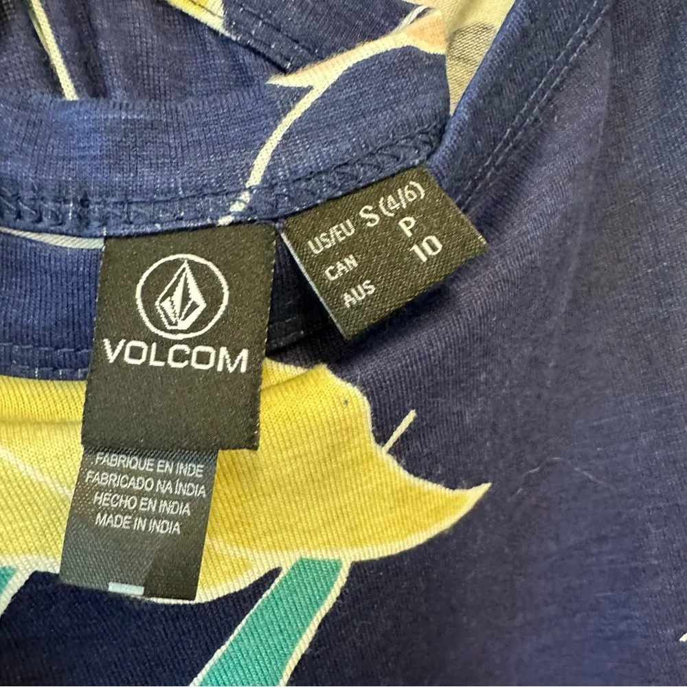 Volcom Navy Floral Maxi Sun Dress - Picture 8 of 10